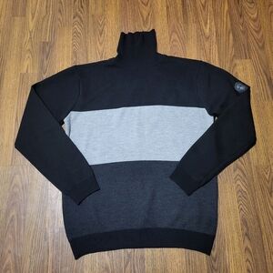 Canada Weather Gear Men’s Large Knit Turtleneck Sweater Long Sleeve C77